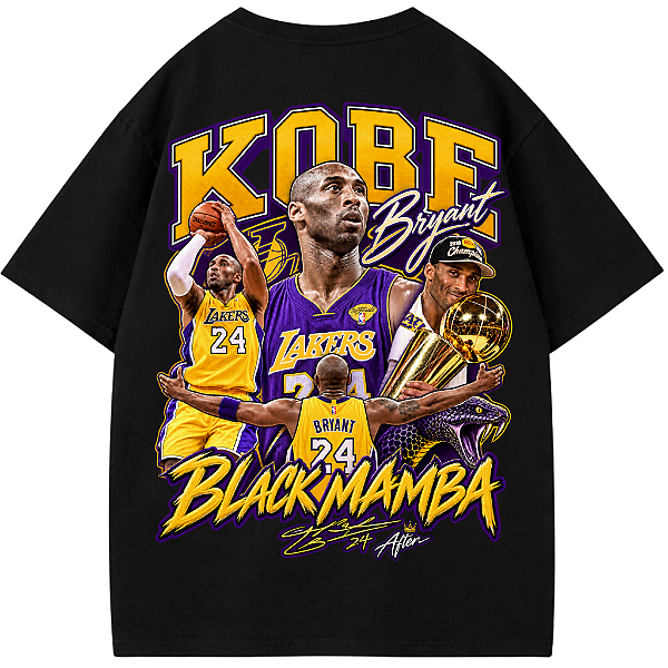 CAMISETA OVERSIZED AFTER BASQUETE BRYANT MAMBA