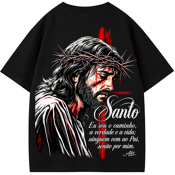 CAMISETA OVERSIZED SANTO— AFTER