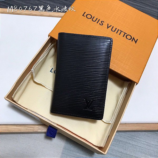Carteira Louis Vuitton Monogram Eclipse "Black&Blue"