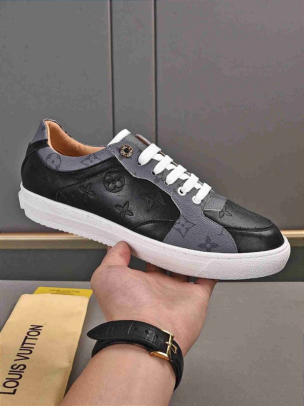 Tênis Louis Vuitton Sneaker "Black&Gray"