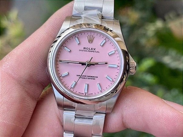 Relógio Rolex Oyster Perpetual Lady Datejust 28 "Rose"