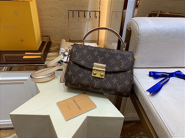Bolsa Louis Vuitton Croisette Monogram "Beige"
