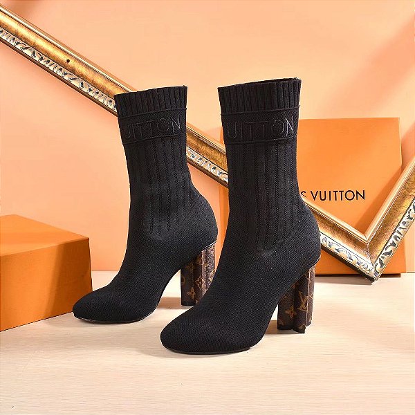 Bota Louis Vuitton Ankle Silhouette "Black"