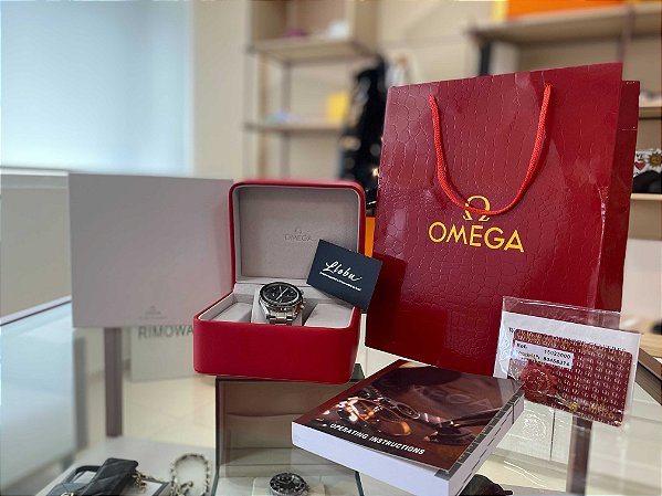 Relógio Omega Speed Master Moonwatch Professional 42 mm "Silver" (PRONTA ENTREGA)