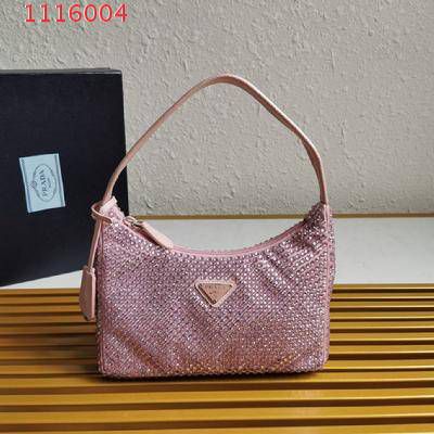 Bolsa Prada Re-Edition 2000 Cristal "Rose"