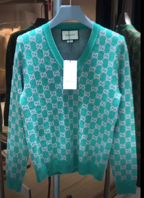 Suéter Gucci GG "Cyan"