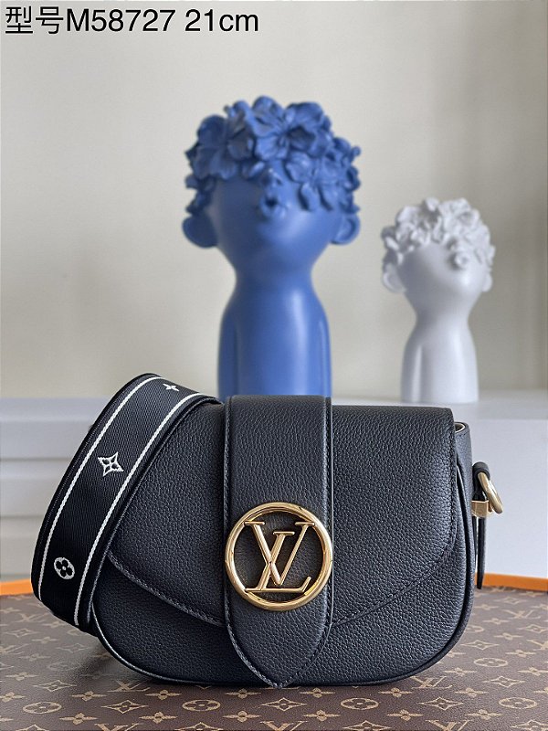 Bolsa Louis Vuitton Pont 9 "Black"