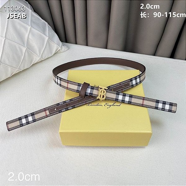 Cinto Burberry TB "Grid Color"