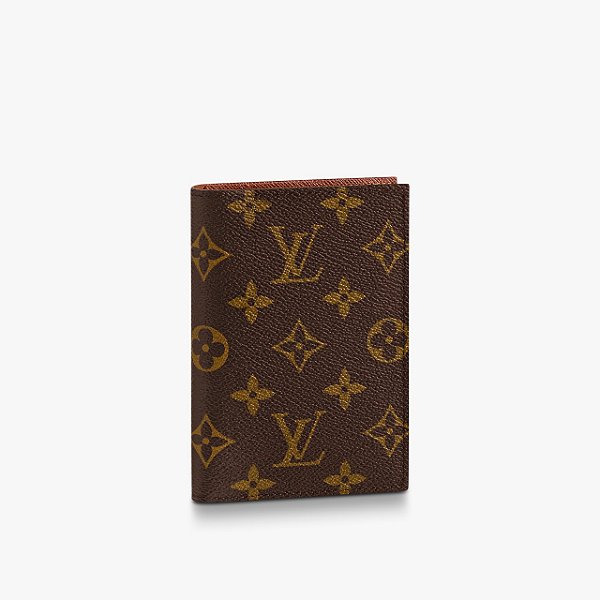 Capa para passaporte Louis Vuitton "Monogram"