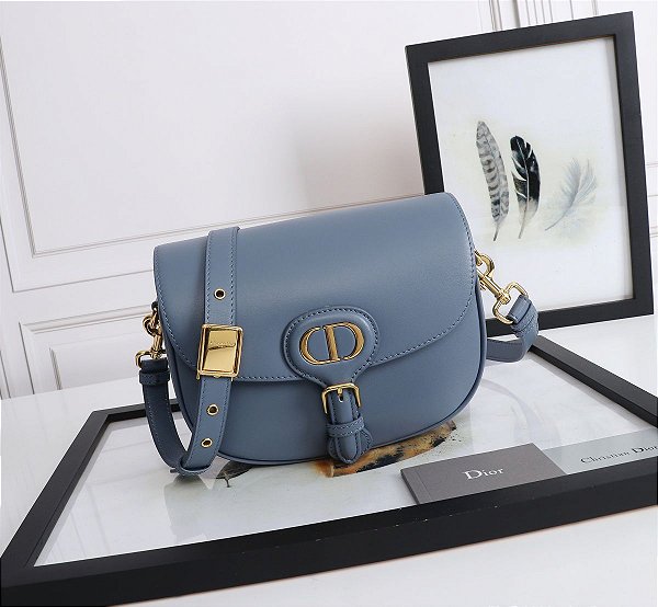 Bolsa Bobby Dior Média "Blue"