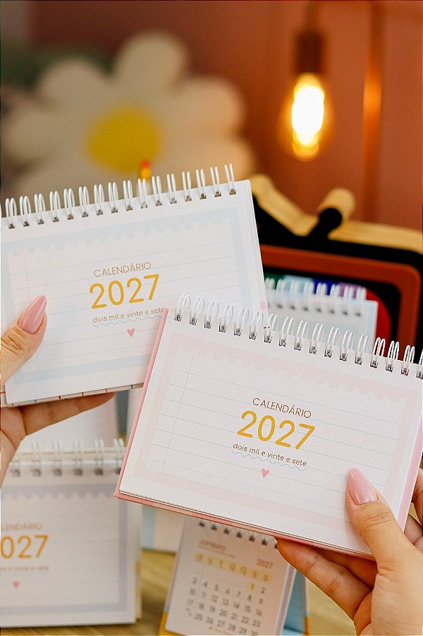 Calendário Mesa fOfO 2027