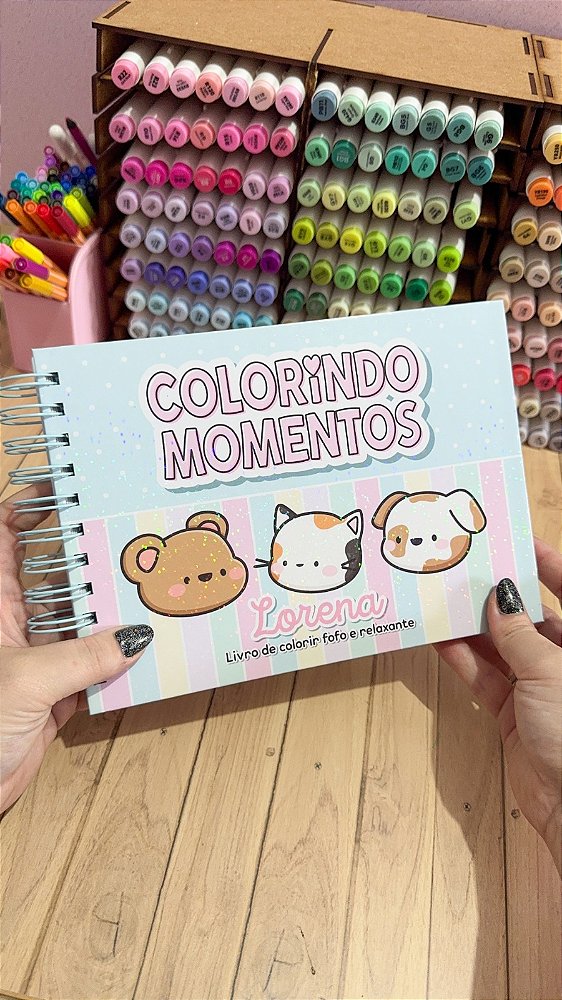 Livro Colorindo Momentos ( Universitario)