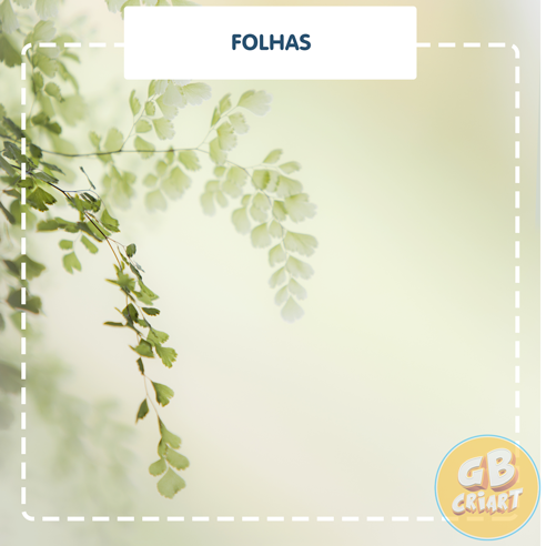 Folhas Fundo Verde
