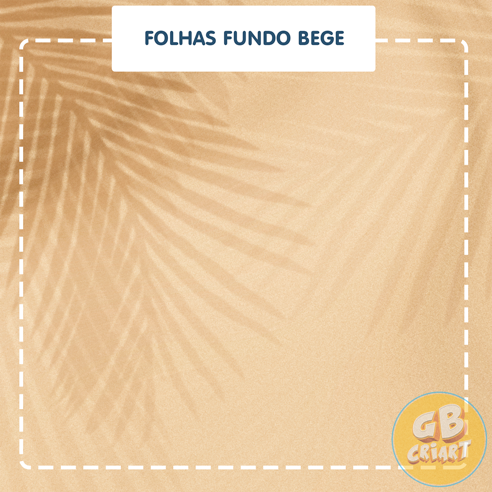 Folhas Fundo Bege