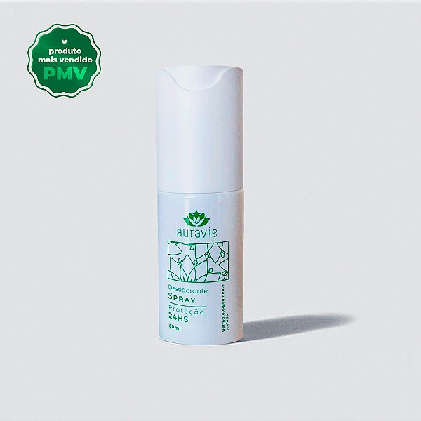 Aura Bioma Spray -  Desodorante Natural, Desodorante Vegano - 80 ml
