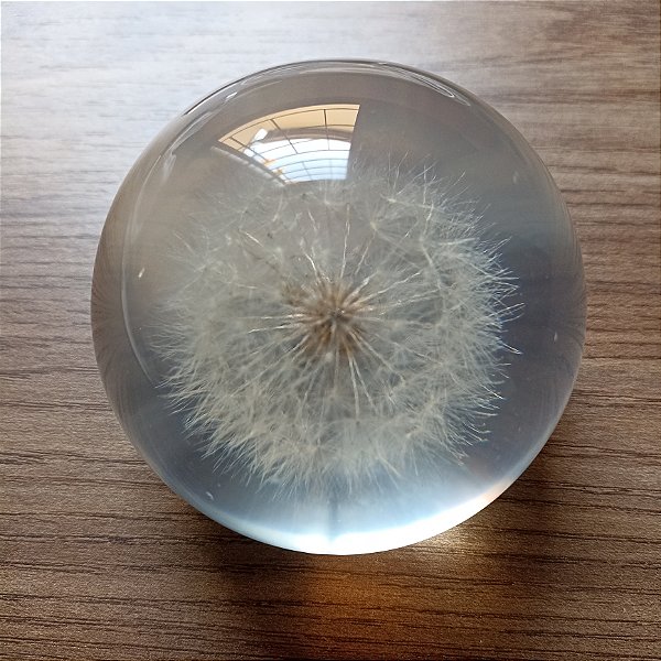 Luminária esférica Dente-de-leão