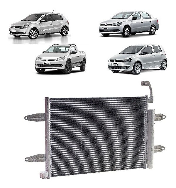 Condensador Gol Saveiro Voyage G5 G6 G7 G8 Fox Polo Original