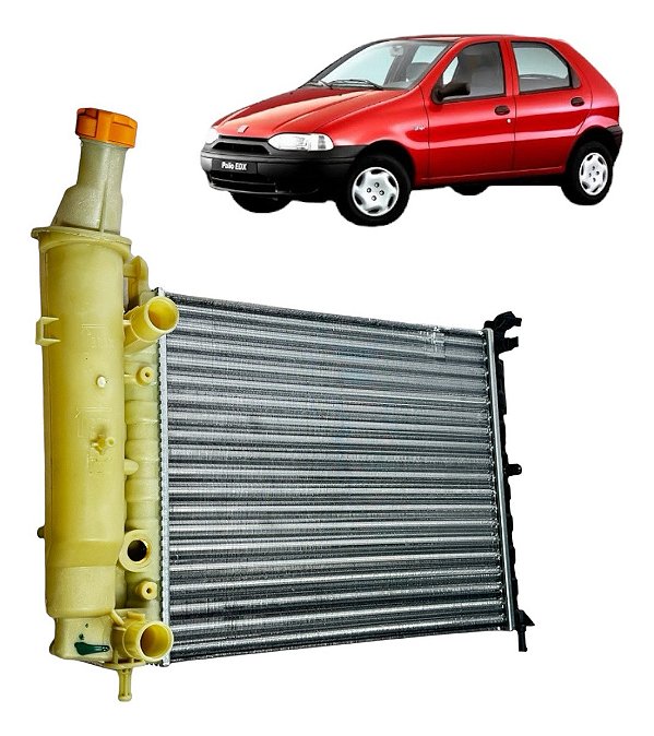Radiador Palio Siena 1.0 Com Reservatório Sem Ar 1996 À 2002
