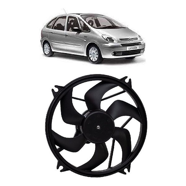 Ventoinha Do Radiador Xsara Picasso 2001 À 2012 Com Ar