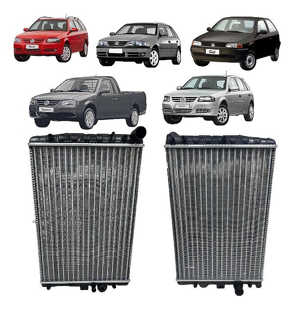 Radiador Gol Parati Saveiro G3 G4 Ap 1995-2010 C/ar (30mm)