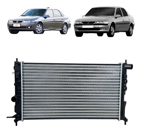 Radiador Vectra 2.0 2.2 1997 À 2005 Com Ar Condicionado