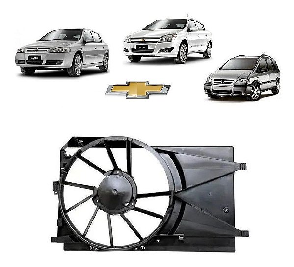 Defletor Ventoinha Radiador Astra Vectra Zafira 2010-2011