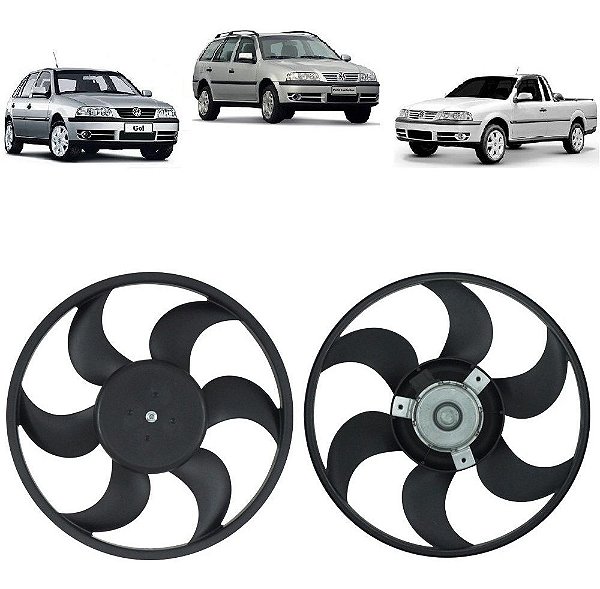 Ventoinha Vw Gol / Saveiro / Parati G3 G4 Sem Ar 1995 À 2010