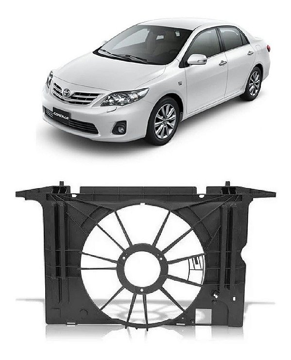 Defletor Ventoinha Corolla (mod. C/resistencia) 2010-2019