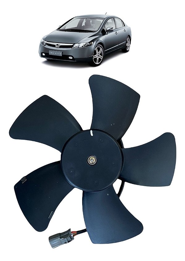 Ventoinha Radiador Honda New Civic 2006 À 2011