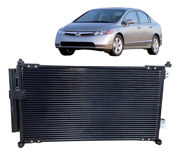 Condensador Honda New Civic 1.8 2.0 Si 2006 À 2011