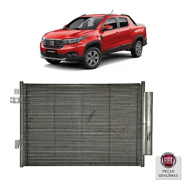 Condensador Fiat Nova Strada 2020 À 2021