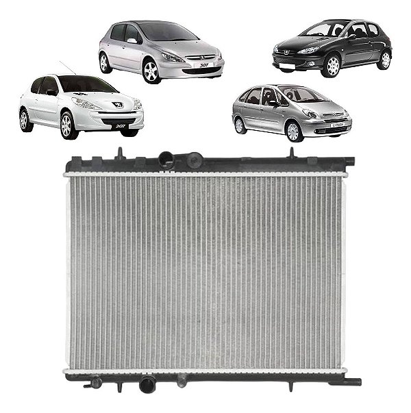 Radiador Peugeot 206 / 207 / 307 / Xsara Picasso 1.0 1.4 1.6