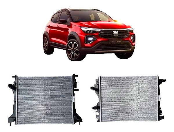 Kit Radiador Fiat Pulse 1.0 1.3 Turbo 2021 À 2022