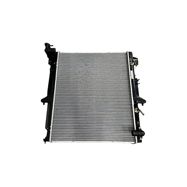 Radiador Mitsubishi L200 Triton Pajero Dakar Boca Curva