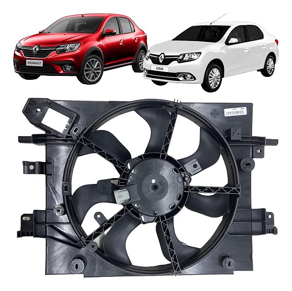 Eletroventilador Ventoinha Logan 2013 2014 2015 1.0 Valeo