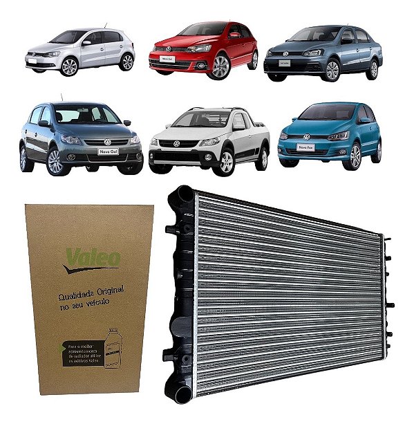 Radiador Vw Gol Voyage Saveiro G5 G6 G7 Fox Polo 2006 A 2021