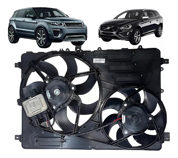Ventoinha Land Rover Evoque/xc60 C/ Modulo Original