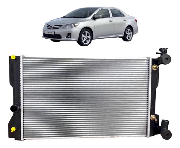 Radiador Corolla 2009 2010 2011 Á 2013 - Automático E Manual