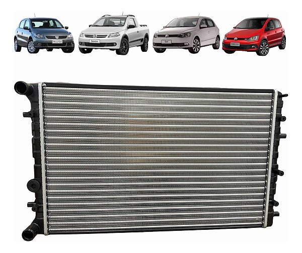 Radiador Vw Gol Voyage Saveiro G5 G6 G7 Fox Polo 2006 A 2021