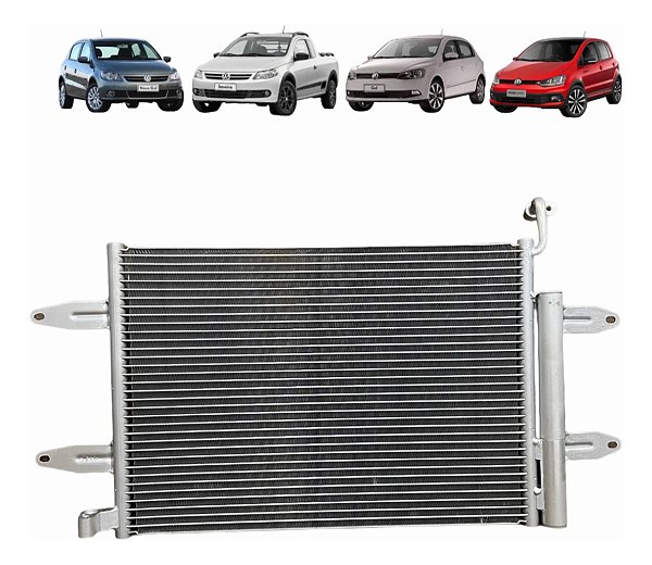 Condensador Do Ar Vw Polo, Fox, Gol G5 / G6 , Voyage G5 /g6