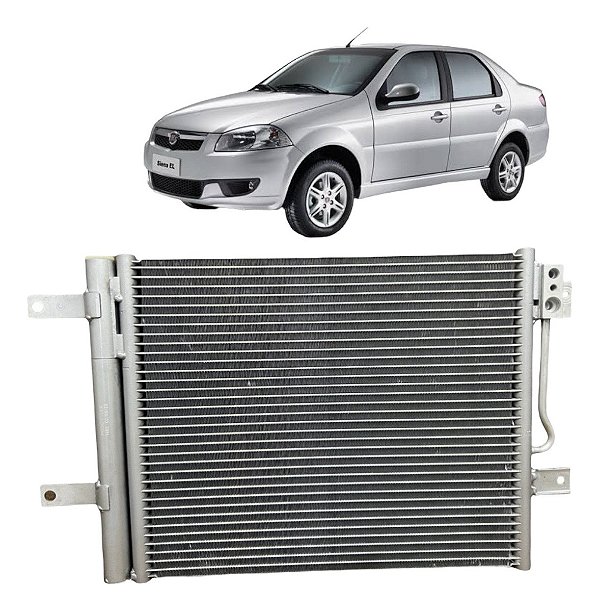 Condensador Ar Condicionado Siena 1.0/1.4 2010 2011 2012