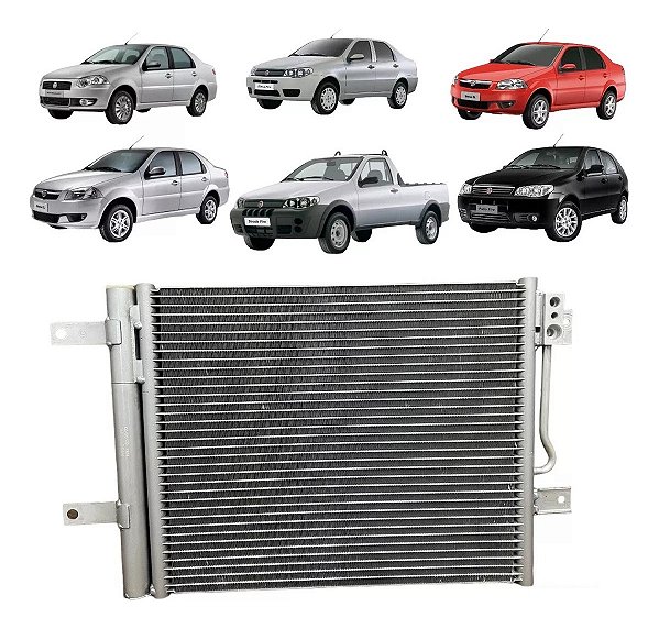 Condensador Strada Fire 1.0 1.4 Ano 09 10 11 12 13