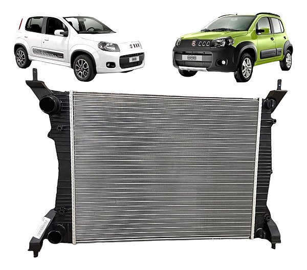 Radiador Novo Uno Evo Vivace 1.0 1.4 8v Flex 2014 2015 2016