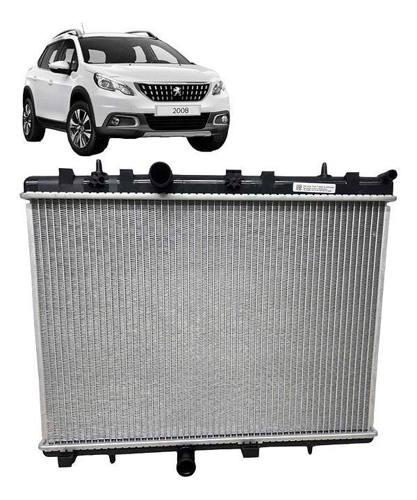 Radiador  Peugeot 2008 Turbo 1.6 Aut Flex 2019 2020
