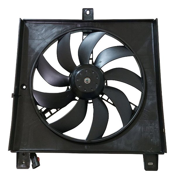 Ventoinha Radiador Defletor Kwid 1.0 Com Ar 2017 A 2021 Novo