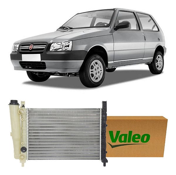 Radiador Uno Mile Fire 1.0 2001 Até 2012 Sem Ar - Valeo
