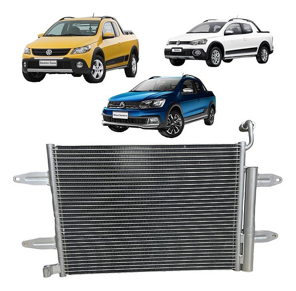 Condensador Saveiro 2009 2010 2011 2012 2013 2014 2015 2016