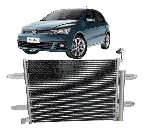 Condensador Do Ar Vw Polo, Fox, Gol G5 / G6 , Voyage G5 /g6