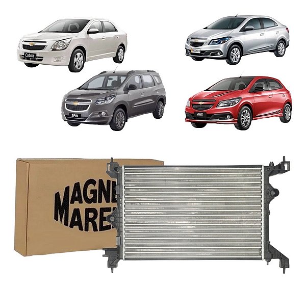 Radiador Agua Marelli Onix 1.4 Manual 2013