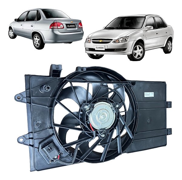 Ventoinha Radiador Gm Corsa Classic C/ Ar Original Gm Gate